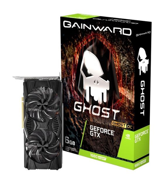 GAINWARD Karta graficzna GTX 1660SUPER Ghost OC 6GB GDDR6 192BIT HDMI/DP - 471056224-2638