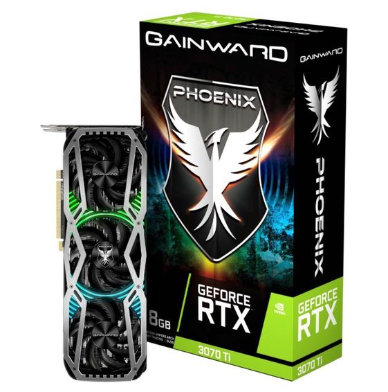 GAINWARD Karta graficzna GeForce RTX 3070Ti Phoenix 8GB GDDR6 256bit HDMI/3D LHR  - 471056224-2713