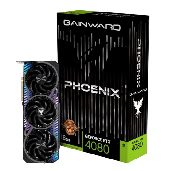 GAINWARD Karta graficzna GeForce RTX 4080 Phoenix GS 16GB GDDR6X 256bit HDMI/3DP  - 471056224-3680