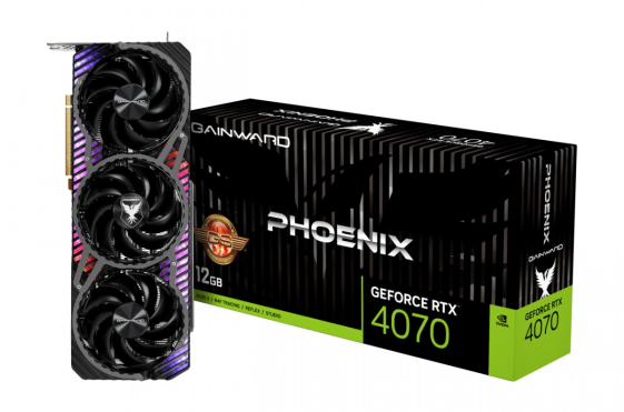 GAINWARD Karta graficzna RTX 4070 Phoenix GS 12G B GDDRX6 192bit 3DP/HDMI  - 471056224-3857