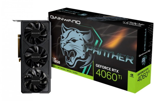 GAINWARD Karta graficzna GeForce RTX 4060 Ti Panther 16GB GDDR6 128bit 3DP/HDMI - 471056224-4120