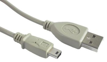 GEMBIRD Kabel miniUSB 2.0 CANON 5pin 1.8m szary - CC-USB2-AM5P-6