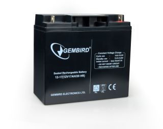 GEMBIRD Akumulator uniwersalny 12V/17Ah  - BAT-12V17AH/4
