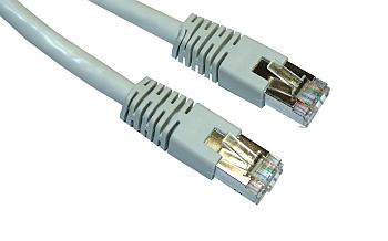 GEMBIRD Patch cord ekranowany FTP kat.6 osłonka zal. 1M szary - PP6-1M