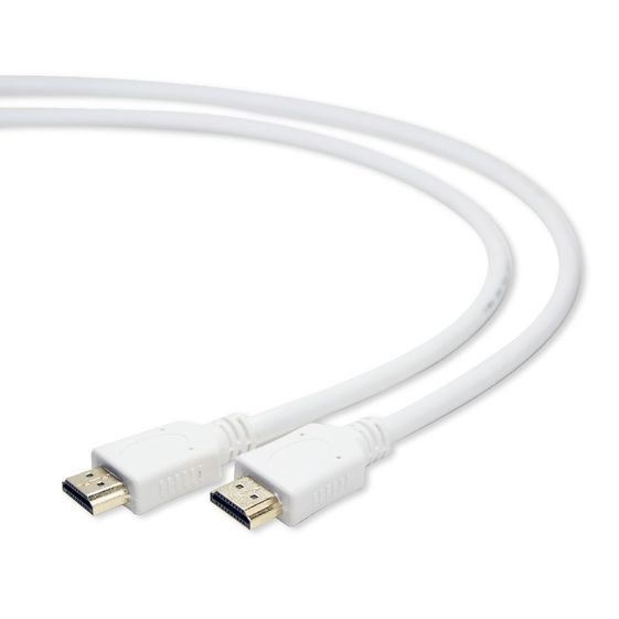 GEMBIRD Kabel HDMI-HDMI v1.4 3D TV High Speed Ethernet 1.8M (pozłacane końcówki) - CC-HDMI4-W-6