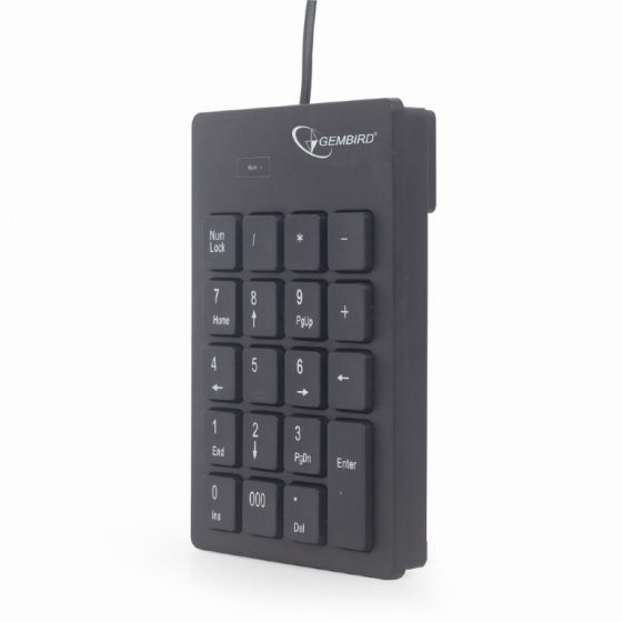 GEMBIRD Klawiatura numeryczna przewodowa - KPD-U-01