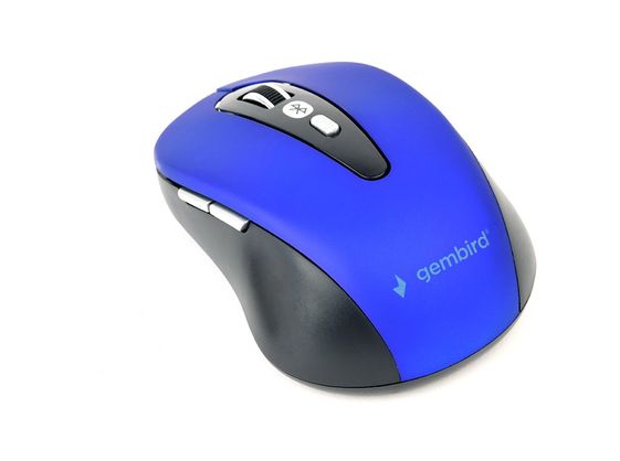 GEMBIRD Mysz Bluetooth 6-przycisków niebieska - MUSWB-6B-01-B