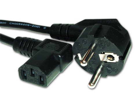 GEMBIRD Kabel zasilajacy  katowy 1.8M - PC-186A-075-1.8M