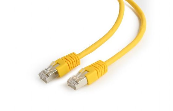 GEMBIRD Patch cord Kat.6    FTP 0.25m/żółty - PP6-0.25M/Y