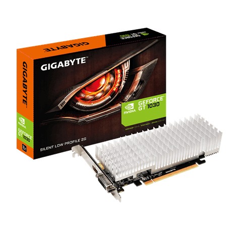 GIGABYTE Karta graficzna GeForce GT 1030 2GB GDDR5 64BIT  DVI-D/HDMI - GV-N1030SL-2GL