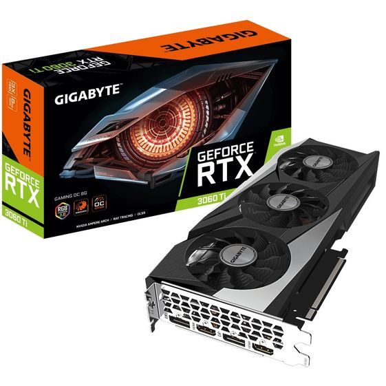 GIGABYTE Karta graficzna RTX 3060 Ti Gaming OC 8GB 256bit 2DP/2HDMI  - GV-N306TGAMING OC-8GD 2.0