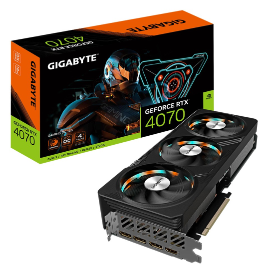 GIGABYTE Karta graficzna RTX 4070 GAMING OC 12GB GDDR6X 192bit 3DP/HDMI  - GV-N4070GAMING OC-12GD