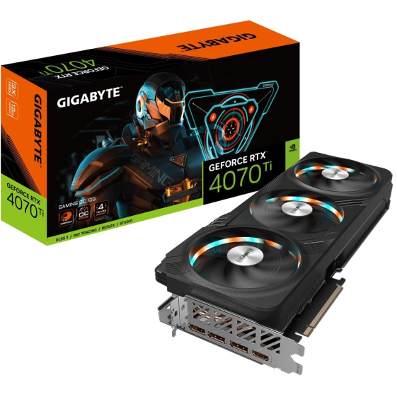 GIGABYTE Karta graficzna GeForce RTX 4070 Ti GAMING OC 12GB GDDR6X 192bit - GV-N407TGAMING OC-12GD
