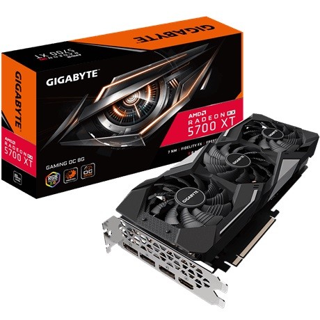 GIGABYTE Karta graficzna RX 5700 XT GAMING OC 8G 2.0 GDDR6 256BIT HDMI/3D  - GV-R57XTGAMING OC-8GD 2.0