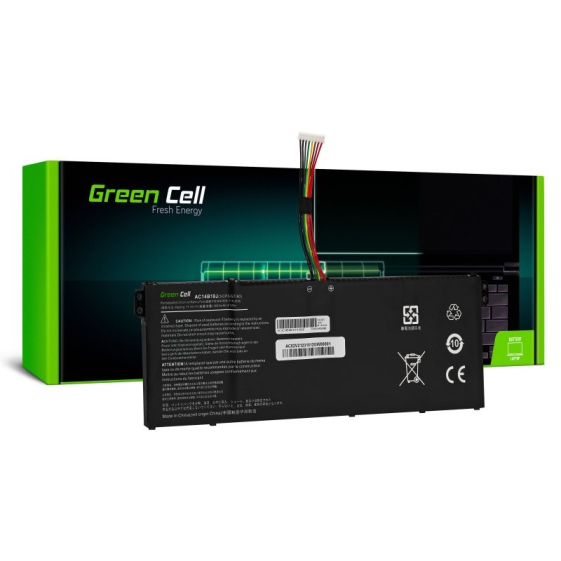 GREEN CELL Bateria AC14B13J AC14B18J 11,4V 3600mAh do Acer Aspire 3 A315 ES1  - AC52V2
