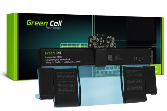 GREEN CELL Bateria A1437 do Apple MacBook Pro 13 A1425 (Late 2012-Early 2013) - AP16