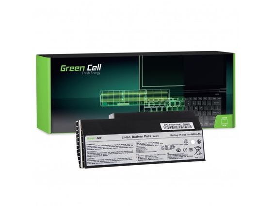GREEN CELL Bateria do Asus G53 G73 A42-G73/G53 14,4V 4,4Ah  - AS26