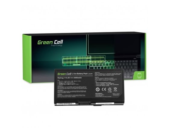 GREEN CELL Bateria do Asus G71 M70 A42-M70 14,4V 4,4Ah  - AS44