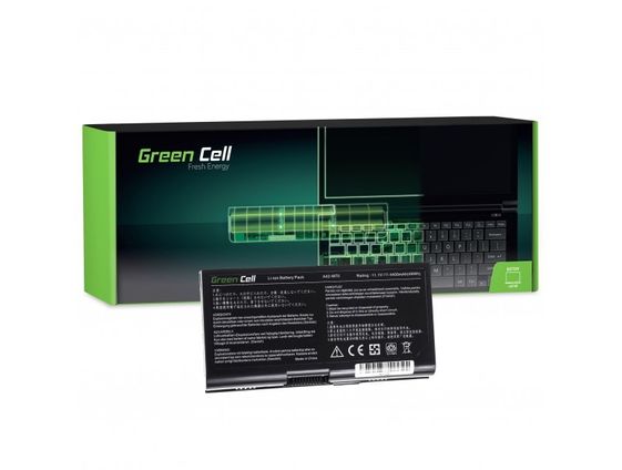 GREEN CELL Bateria do Asus G71 M70 A42-M70 11,1V 4,4Ah  - AS78