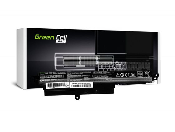 GREEN CELL Bateria PRO Asus X200 A31N1302 11,25V 2,6Ah  - AS91PRO