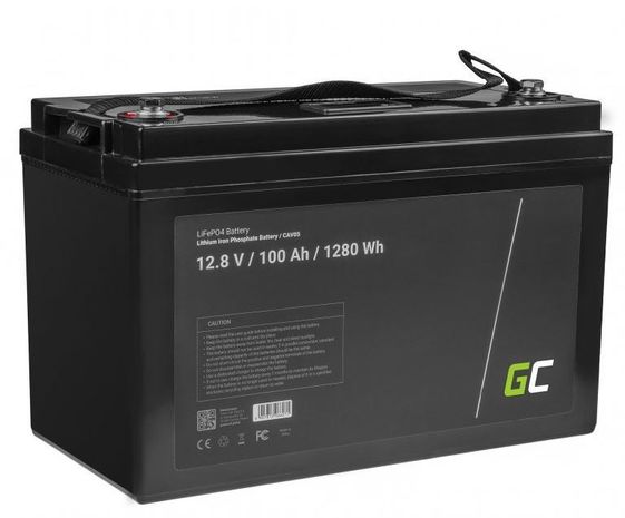 GREEN CELL Akumulator LiFePO4 12.8V 100Ah - CAV05