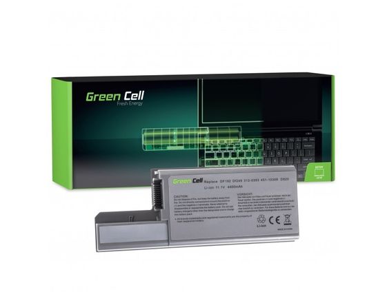 GREEN CELL Bateria do Dell D531 CF623 DF192 11,1V 4,4Ah  - DE26