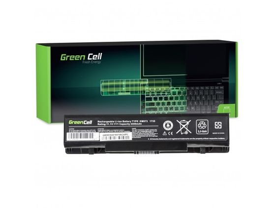 GREEN CELL Bateria do Dell 1735 RM791 11,1V 4,4Ah  - DE36