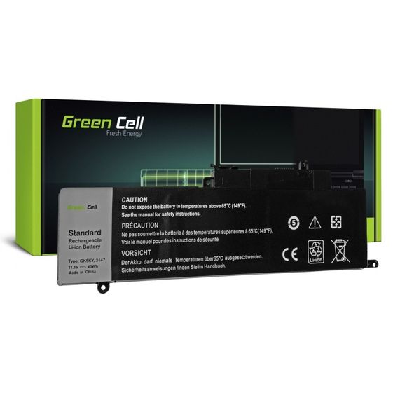 GREEN CELL Bateria do notebooka Dell GK5KY 11.1V 3500mAh - DE82