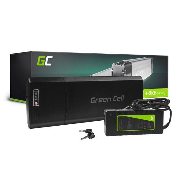 GREEN CELL Bateria bagażnikowa do E-BIKE 36V 12Ah 250W - EBIKE51STD