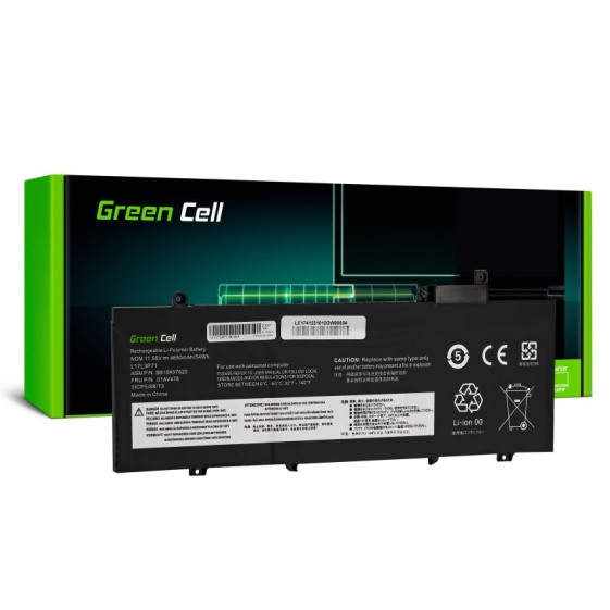 GREEN CELL Bateria L17L3P71 L17M3P72 11,5V 4650mAh do Lenovo ThinkPad T480s  - LE174