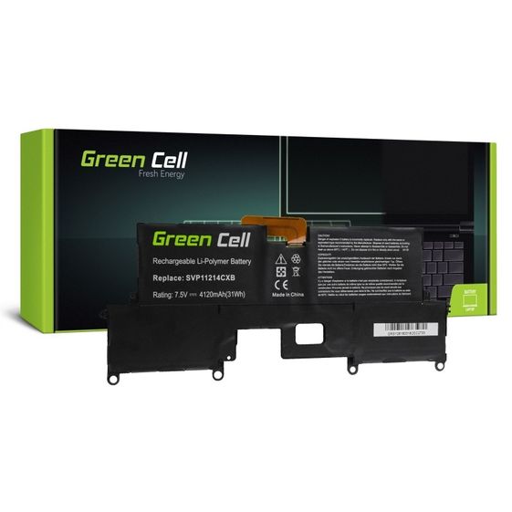 GREEN CELL Bateria do Sony VGP-BPS37 7,5V 4120mAh - SY28