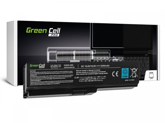 GREEN CELL Bateria PRO do Toshiba C650 11,1V 5,2Ah - TS03PRO