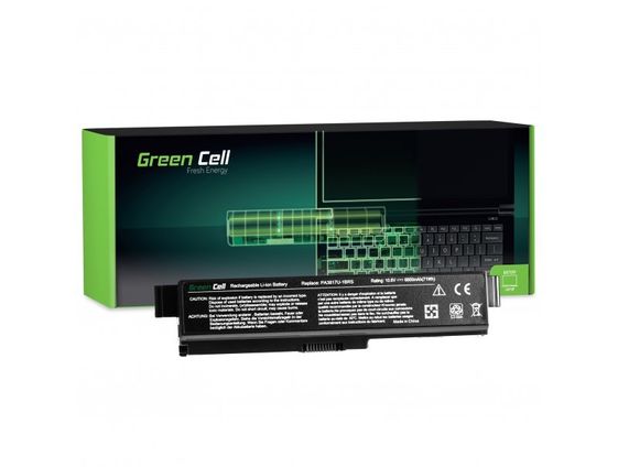 GREEN CELL Bateria do Toshiba C650 11,1V 6600mAh  - TS21