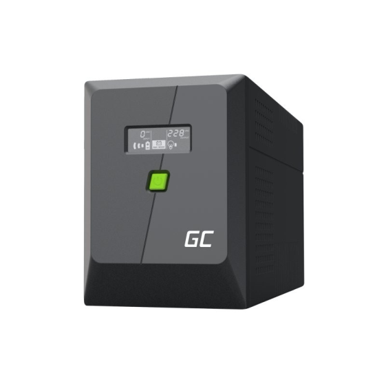 GREEN CELL Zasilacz awaryjny UPS 1400W/2000VA czysta sinusoida - UPSLP1400