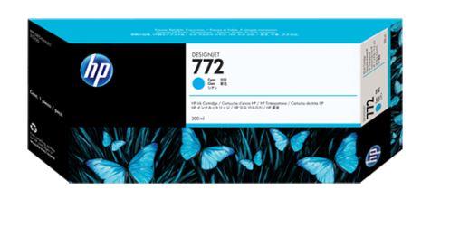 HP INC Tusz 772 300-ml Cyan CN636A  - CN636A