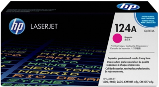 HP INC Toner 124A Purpurowy (Magenta) Q6003A - Q6003A