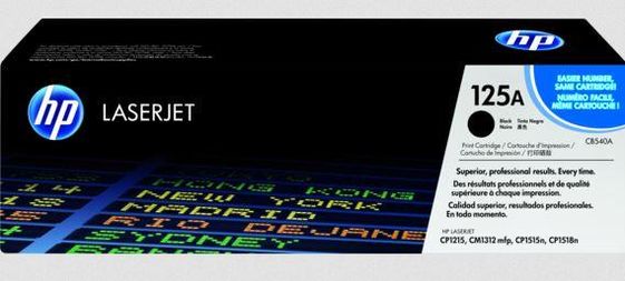 HP INC Toner 125A CLJ CP1215 CB540AD Czarny Dual Pack - CB540AD