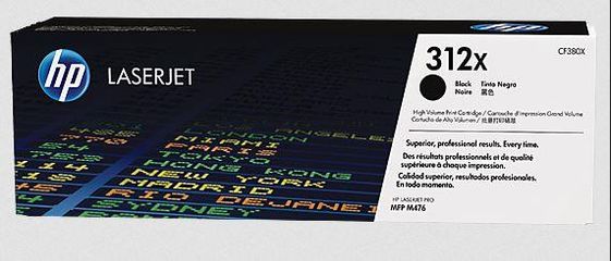 HP INC Toner 312X Black 4.4k CF380X - CF380X
