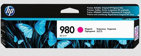 HP INC Tusz nr 980 Magenta D8J08A  - D8J08A
