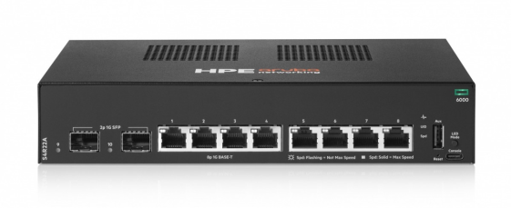 HPE Przełącznik Aruba Networking 6000 8G 2SFP S4R22A - S4R22A