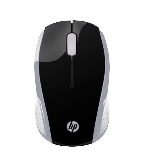 HP INC Mysz bezprzewodowa 200 Pike Silver 2HU84AA - 2HU84AA