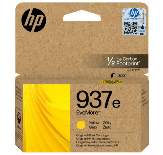 HP INC Tusz 937e Yellow 4S6W8NE  - 4S6W8NE