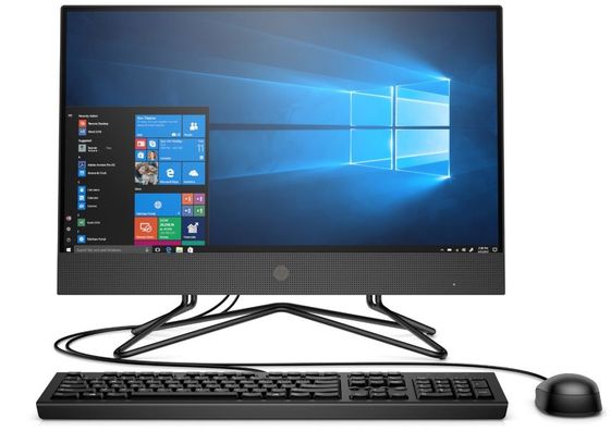HP INC Komputer All-in-One 205G4 3050U 21,5 256/8G/DVD/W10P  9US06EA  - 9US06EA