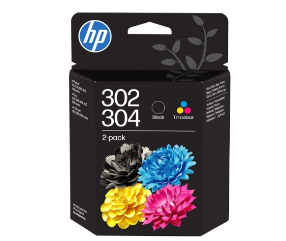 HP INC Zestaw Tusz 302/304 B82L1AE czarny + Tri-Color - B82L1AE