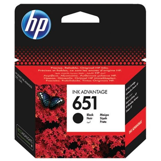 HP INC Tusz nr 651 Black C2P10AE - C2P10AE
