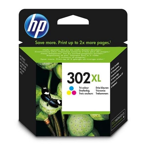 HP INC Tusz nr 302XL Tri-Colour F6U67AE  - F6U67AE