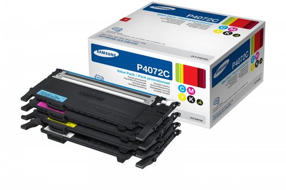 HP INC Samsung CLT-P4072C 4-pk CYMK Toner - SU382A