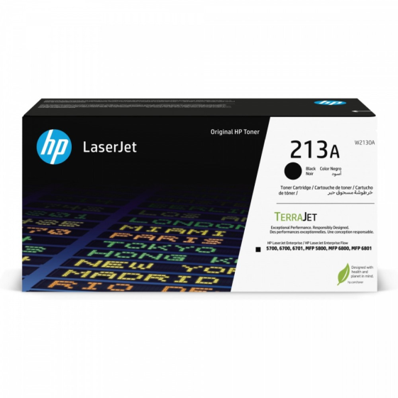 HP INC Toner 213A Czarny W2130A  - W2130A
