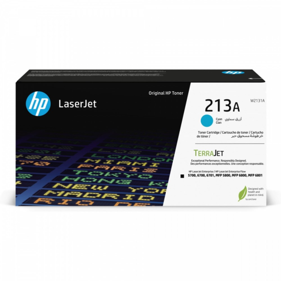 HP INC Toner  213A Cyan W2131A  - W2131A