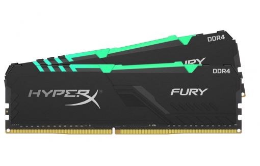 Pamięć DDR4 HyperX Fury RGB 32GB/3466 (2*16GB) CL17 - HX434C17FB4AK2/32